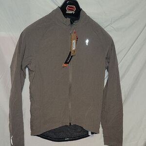 Womens Cycling Fleece Lined Jacket Road Mtn Gravel